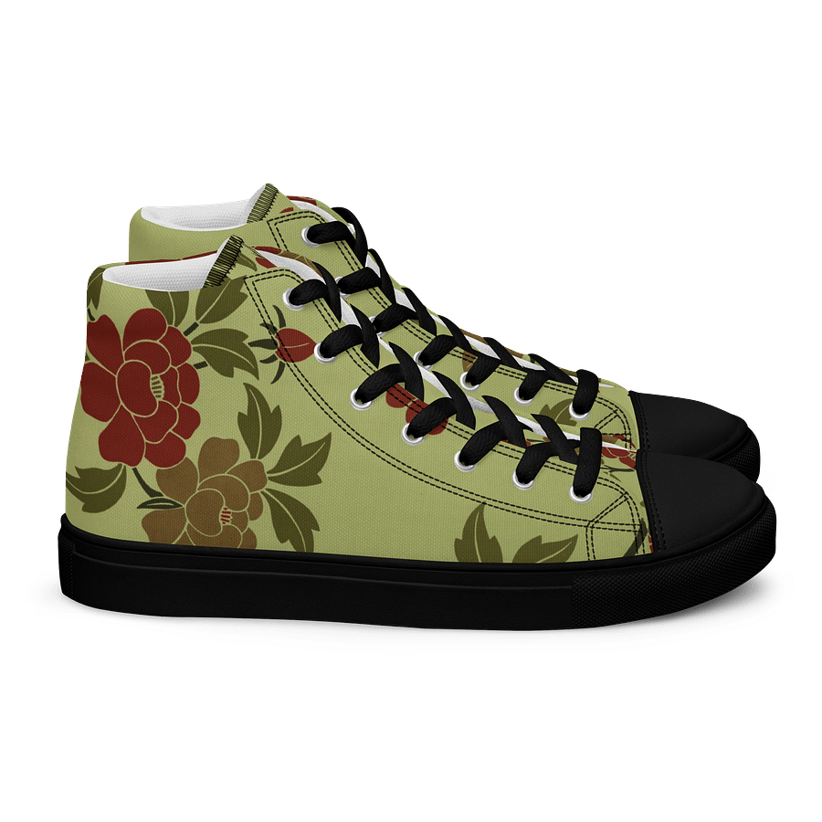 Japanese Floral. Top Canvas Shoes product image (3)