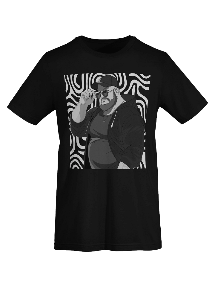 Mens Bos Retro B&W Tee product image (1)