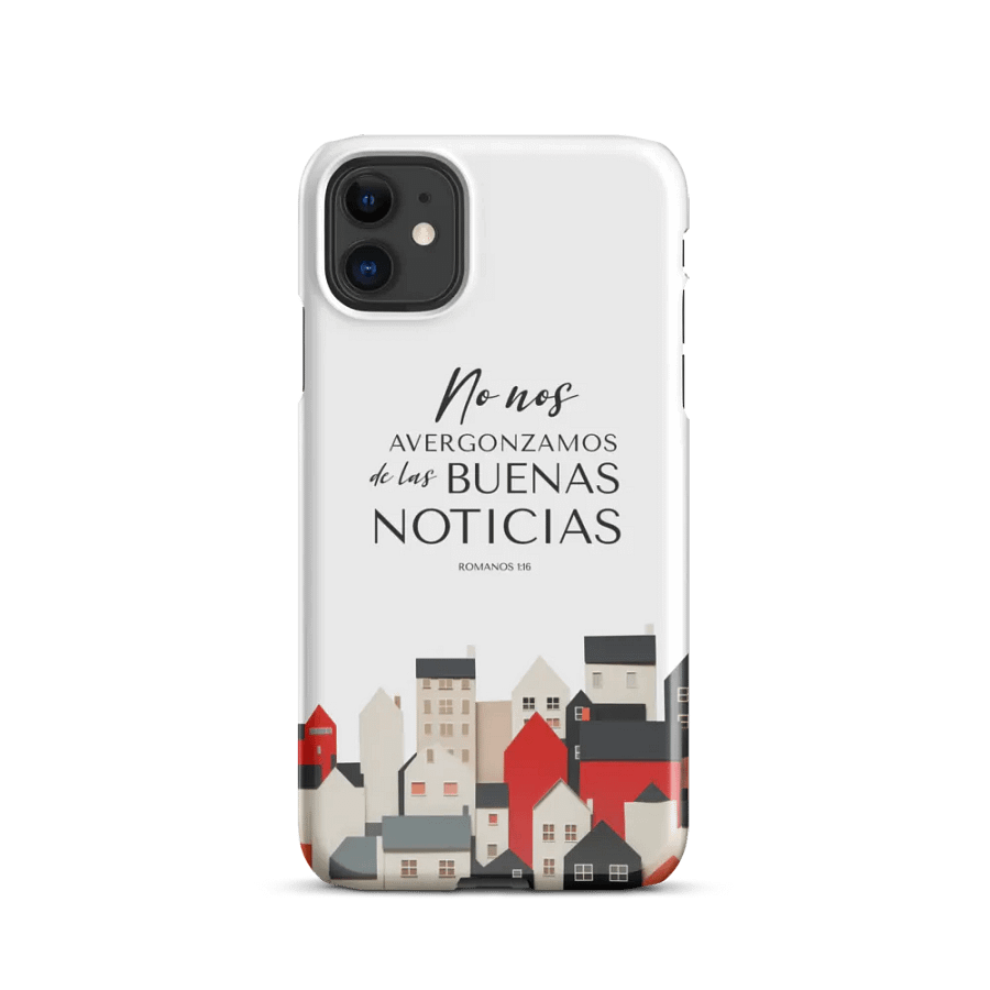 'No Nos Avergonzamos de las Buenas Noticias' iPhone® Snap Case product image (1)