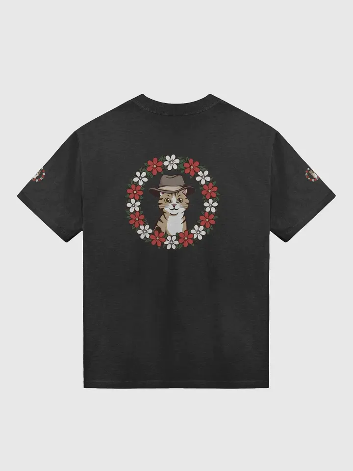 Feline Finesse Floral T-Shirt product image (6)