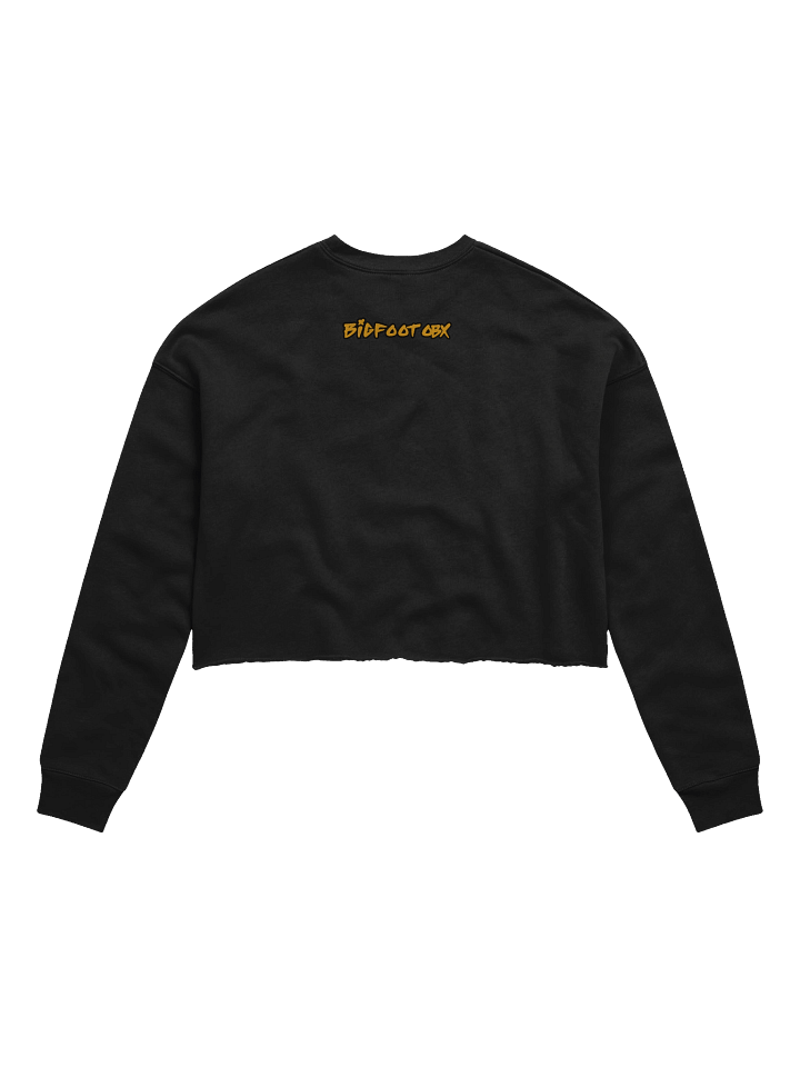 Destination Bigfoot Bronco Bigfoot Logo Bella+Canvas Women's Fleece Crop Sweatshirt (Multiple Colors Available) product image (4)