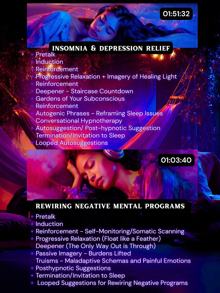 Deep Sleep Hypnosis Collection #1: Pure Voice Edition (No Music) product image (5)