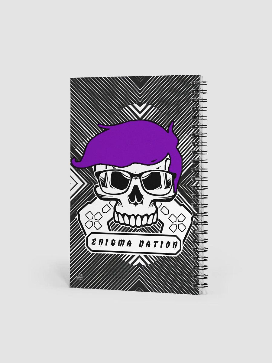 Enigma Nation Spiral Notebook product image (2)