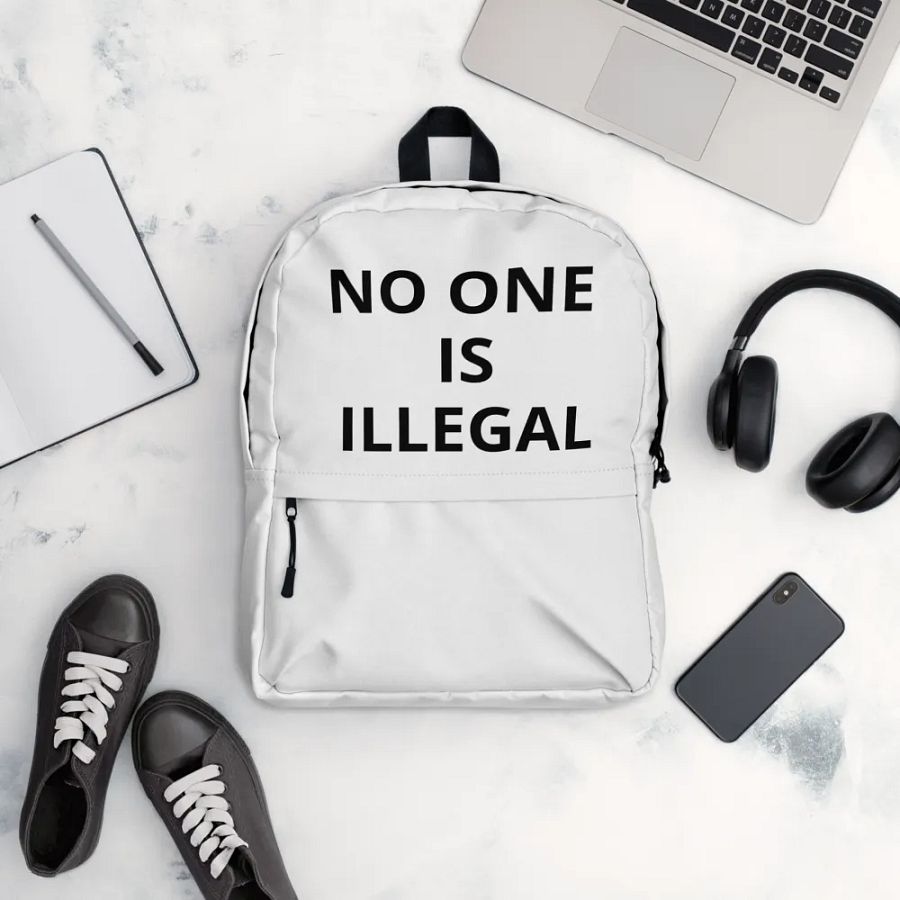 Pris - No One Is Illegal- back pack product image (5)