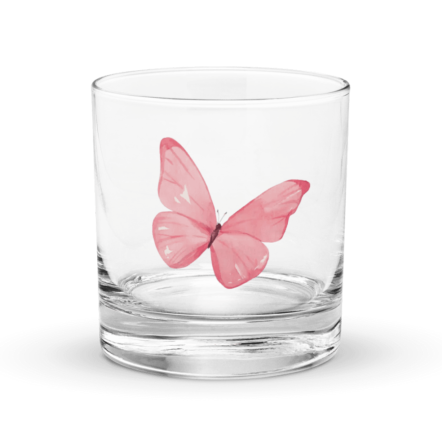 Blissful Butterfly Glass product image (1)