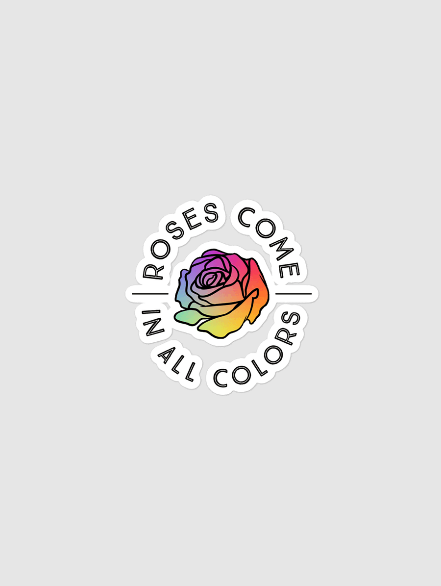 PRIDE Rose Garden Sticker product image (1)