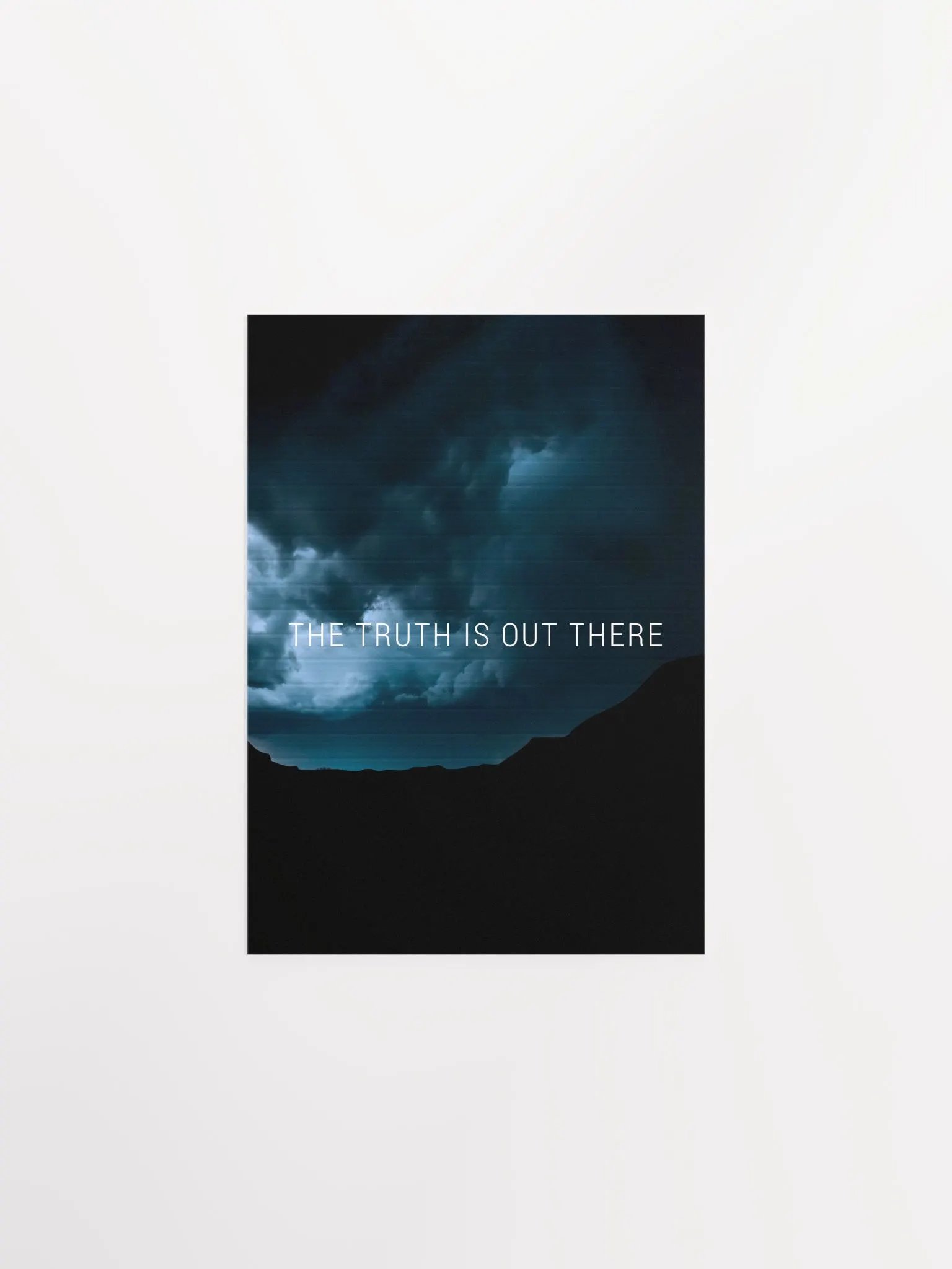 The Truth is Out There S01E01 / The X-Files poster — sci-fi poster, movie poster, space art print product image (11)