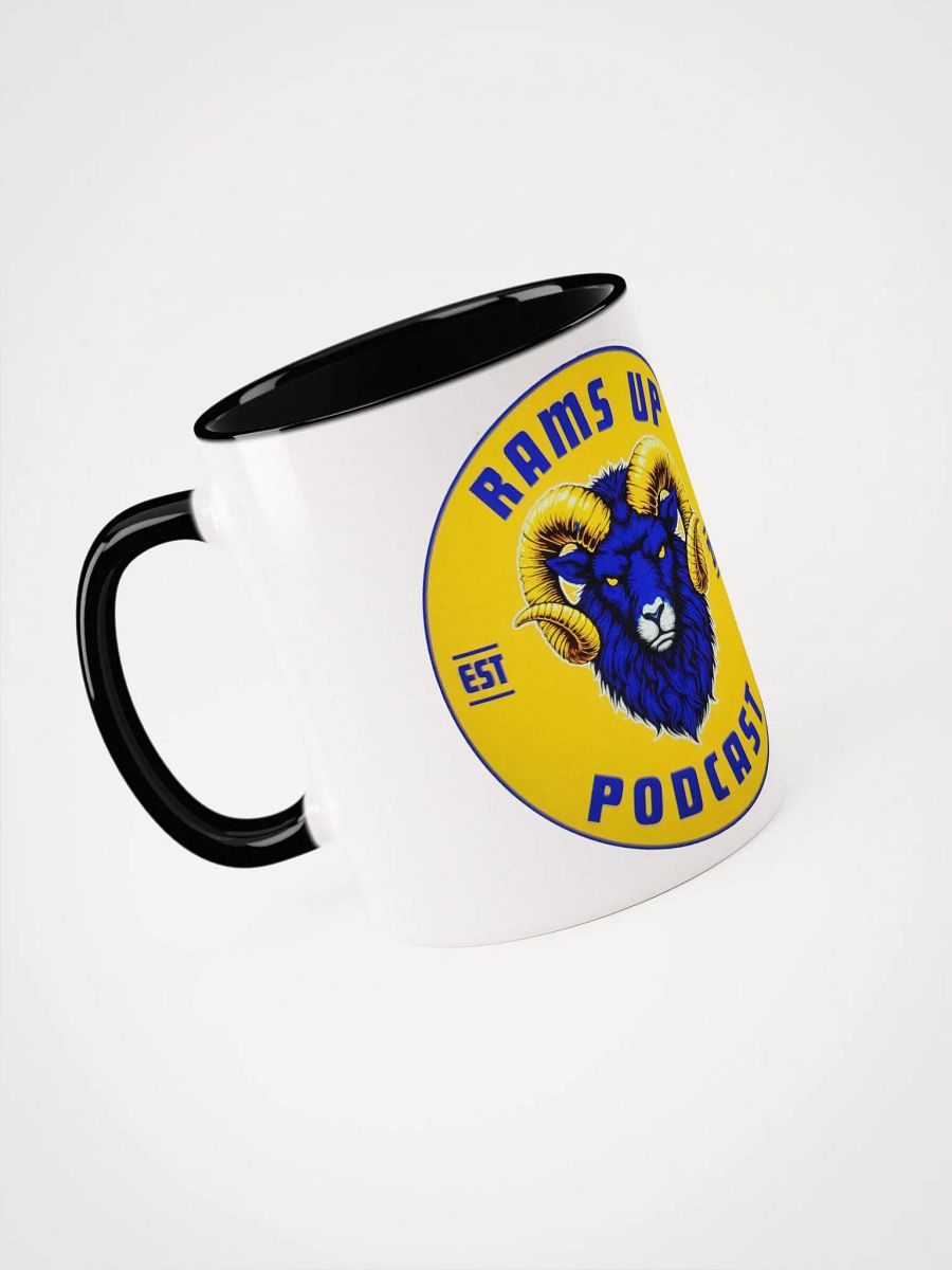 Rams Up Ceramic Mug with our Angry Ram Logo product image (3)