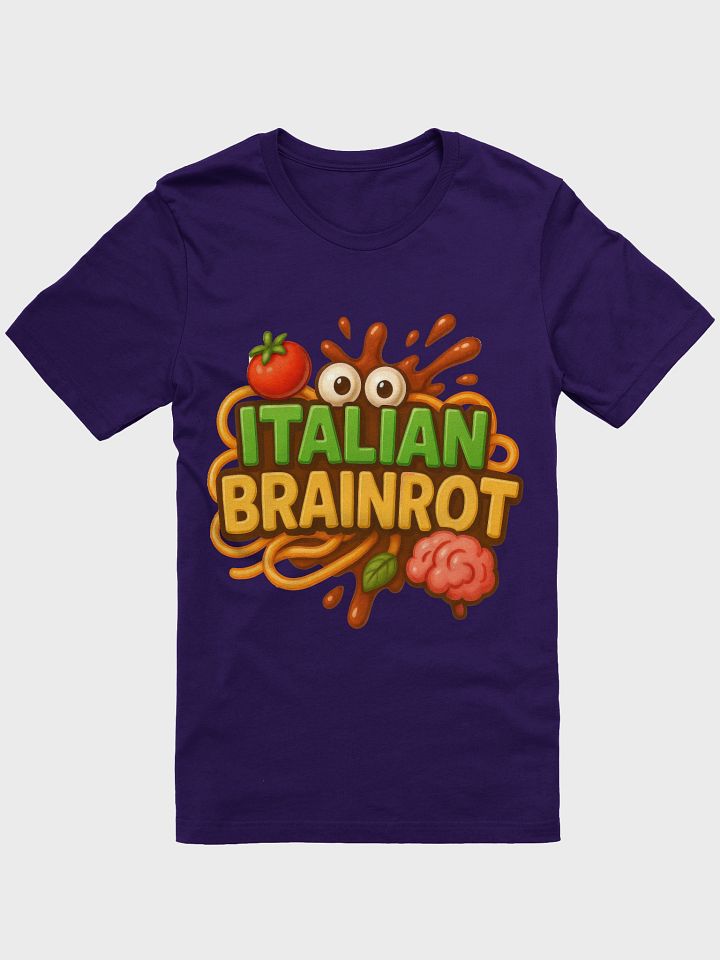 Italian Brainrot Logo Soft T-Shirt product image (3)