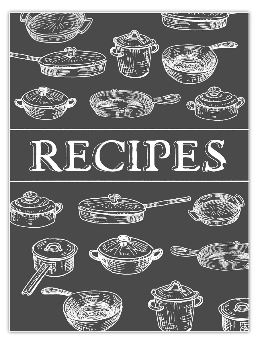 A5/A6 Recipe Notebook Covers (FREE DOWNLOAD) product image (2)