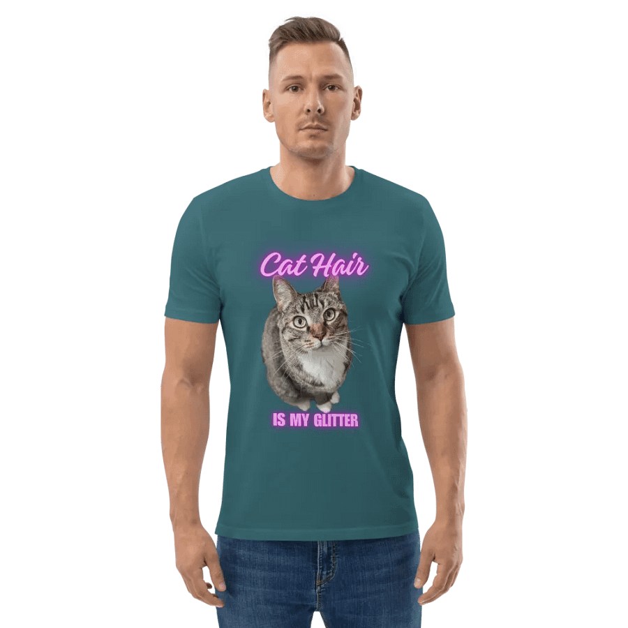 Cat Hair is my glitter t-shirt product image (3)