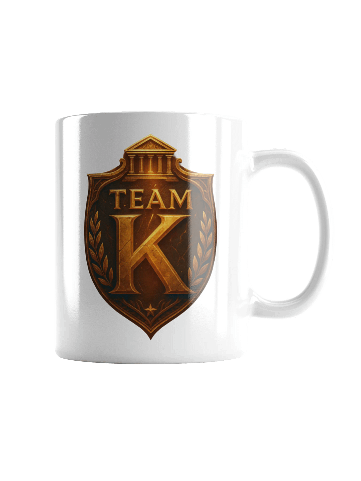 Team K V-5 White Mug product image (1)