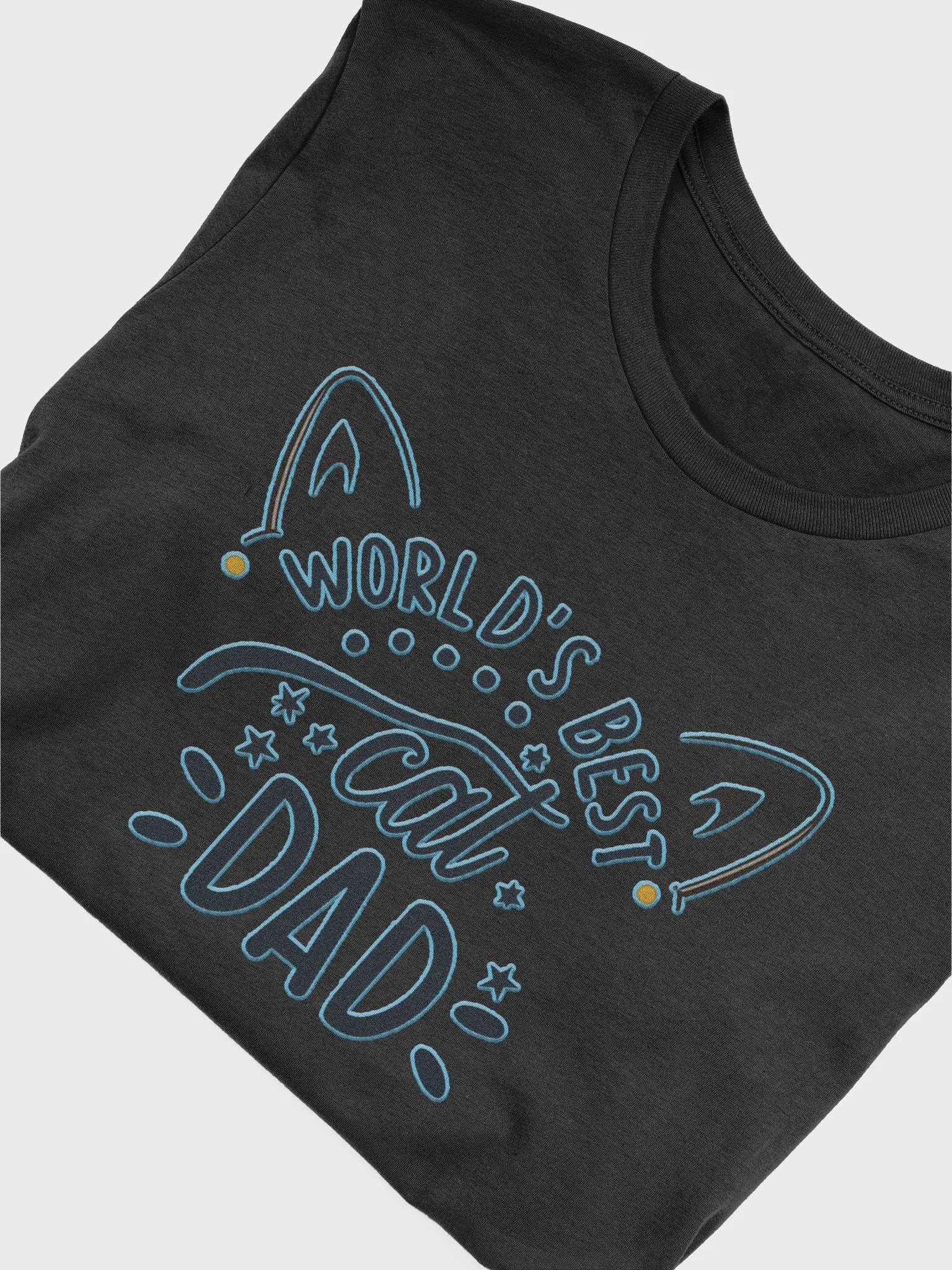 World's Best Cat Dad Supersoft T-Shirt product image (5)