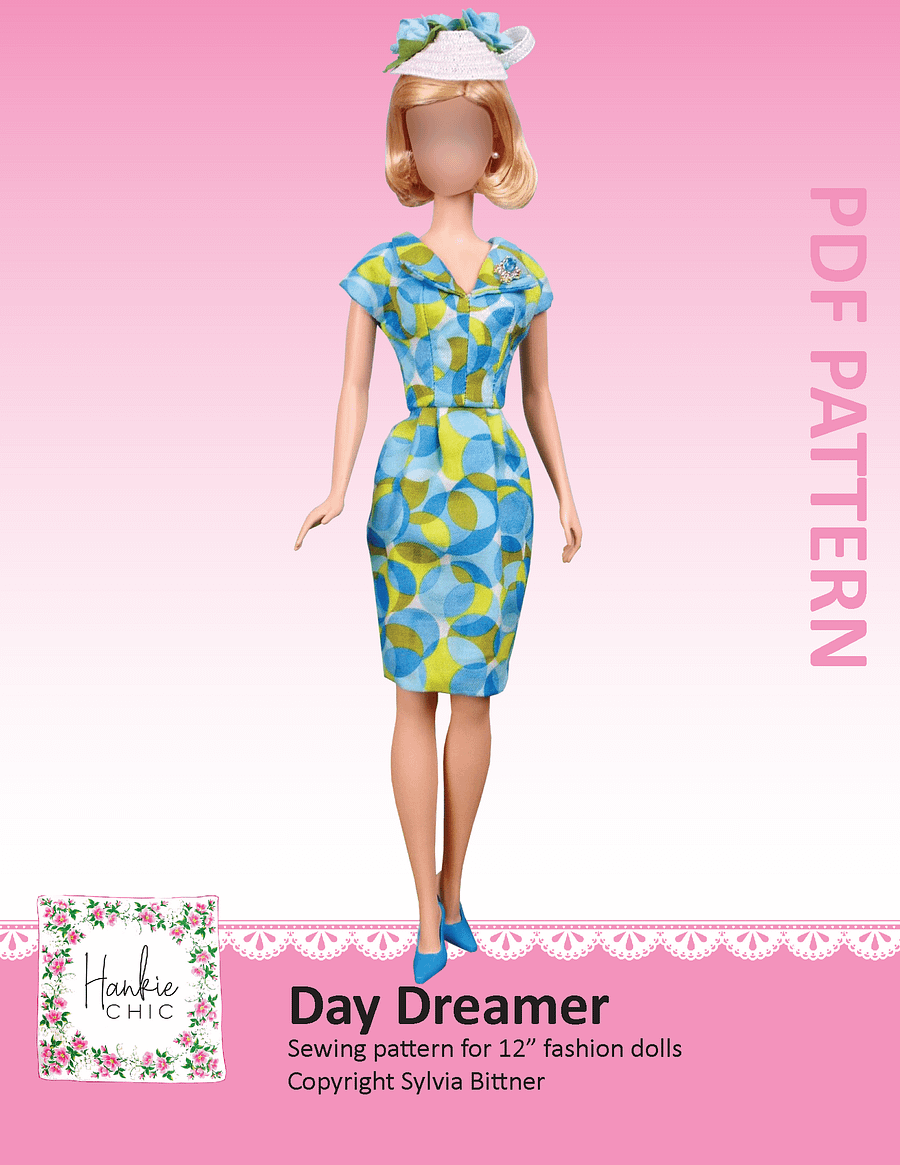 Day Dreamer sewing pattern for 12" fashion dolls product image (1)