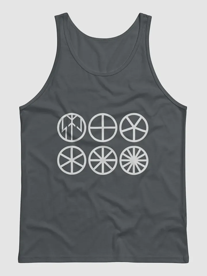 STJ 2x3 white solar wheels on dark cloth product image (4)
