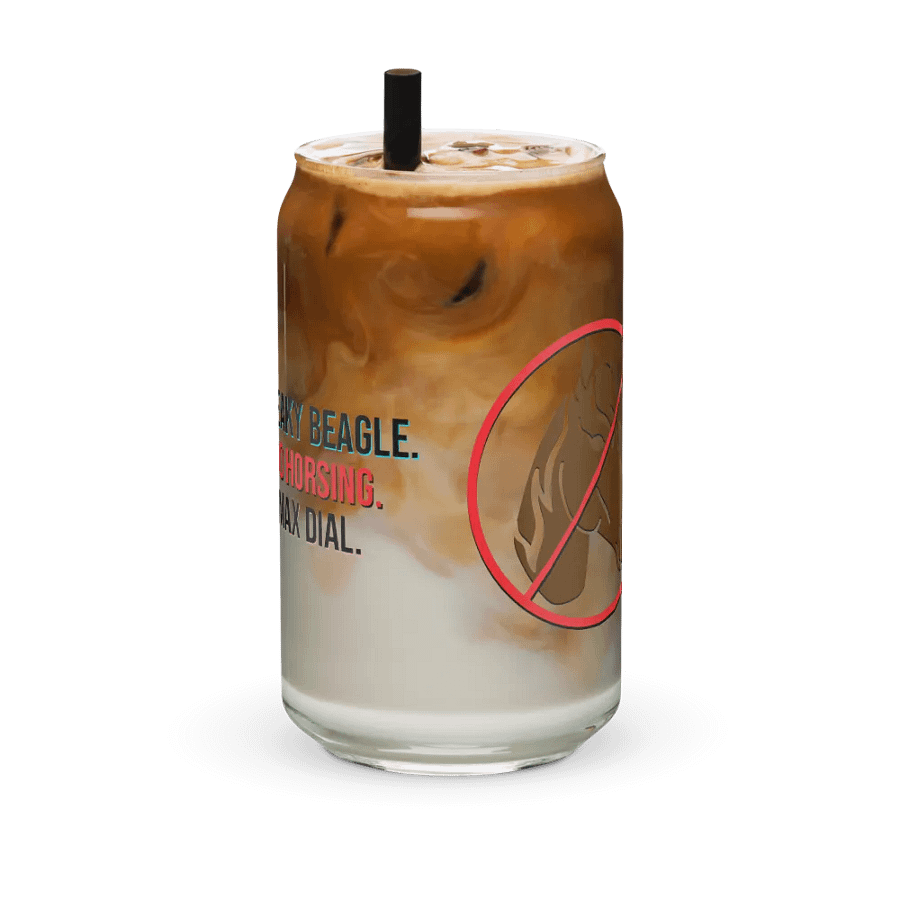 No Horsing | Max DIAL In A Can Glass product image (4)