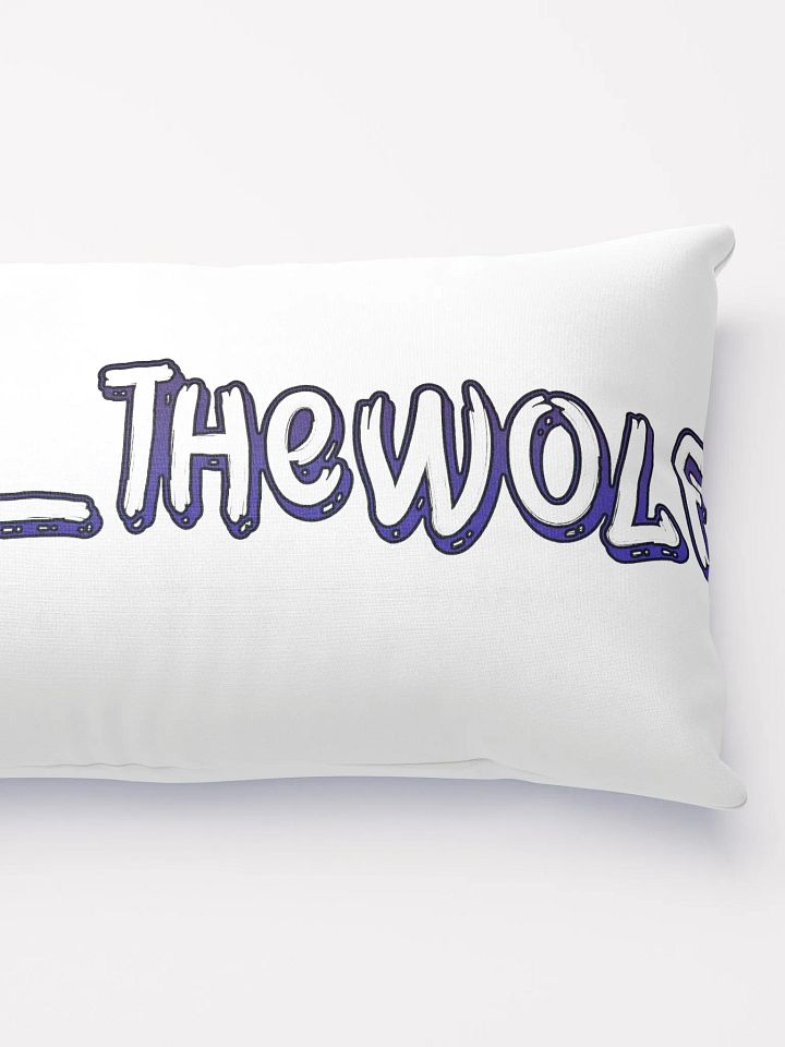 "The Slumbering Wolf" Decorative Cozy Pillow product image (2)