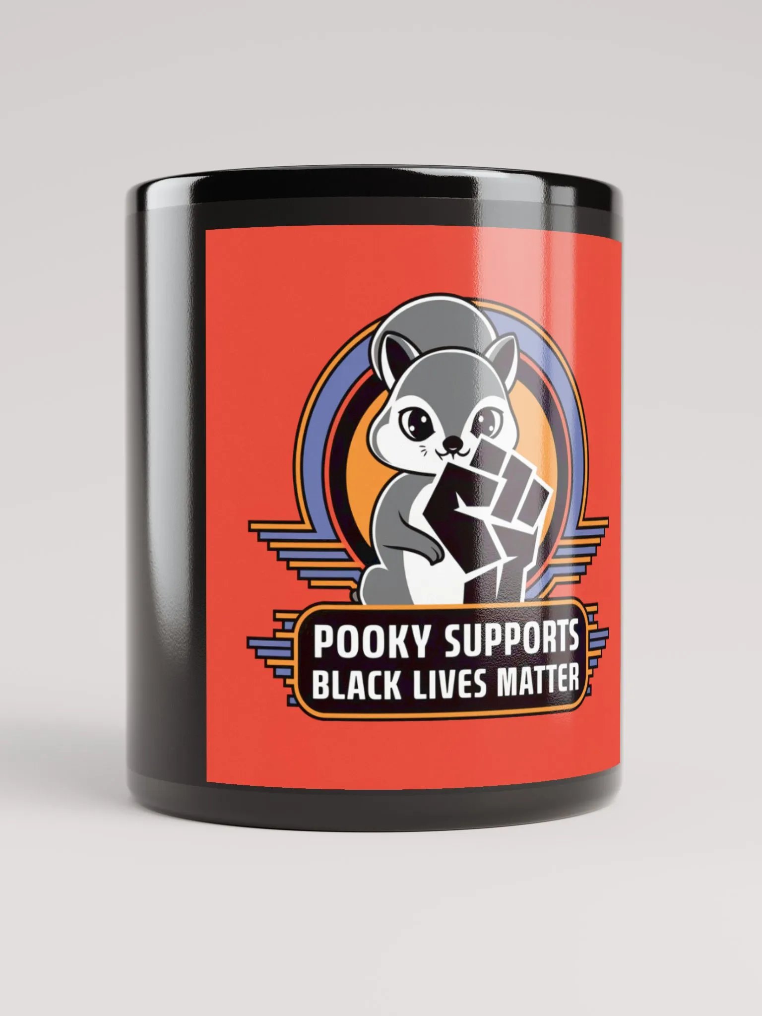 Black Pooky Supporrts BLM Mug product image (10)