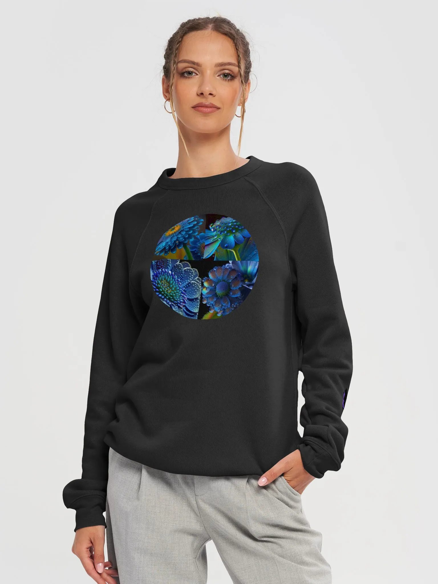Kawaiikitten Essential DewDrop Sponge Fleece Sweatshirt product image (3)