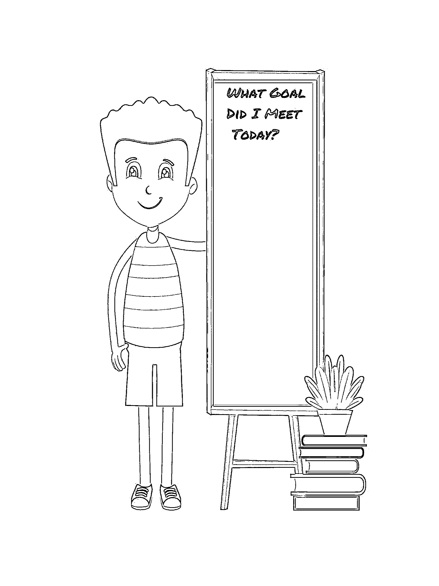 My ADHD School Life Coloring Journal product image (2)