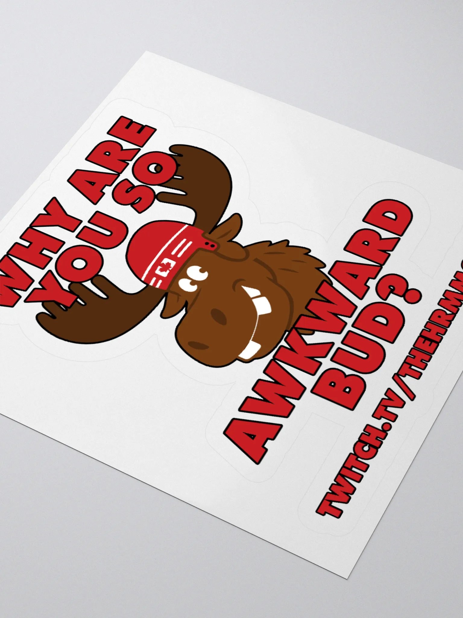 Awkward Bud Sticker product image (9)