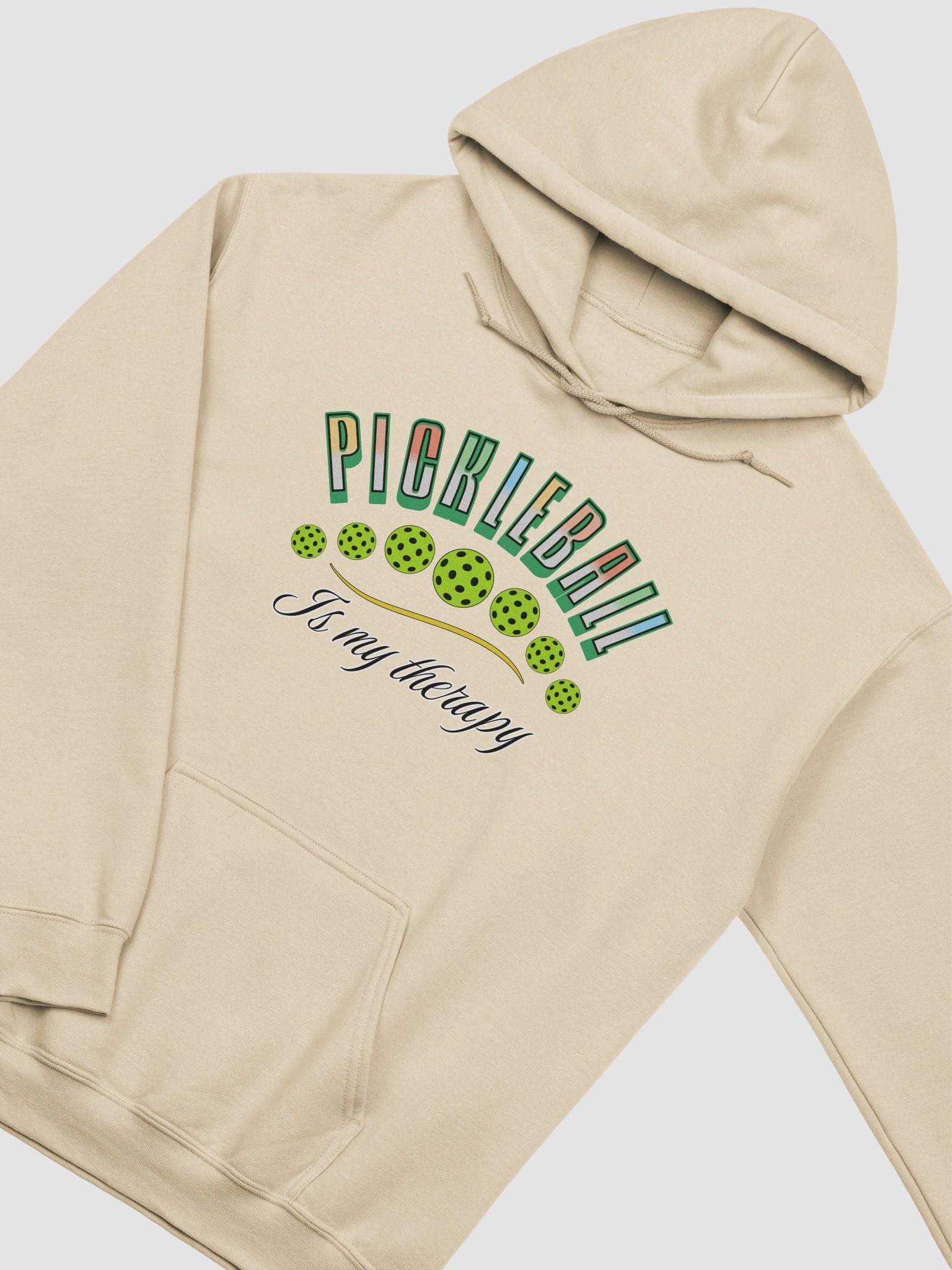 Pickleball Is My Therapy Hoodie product image (2)