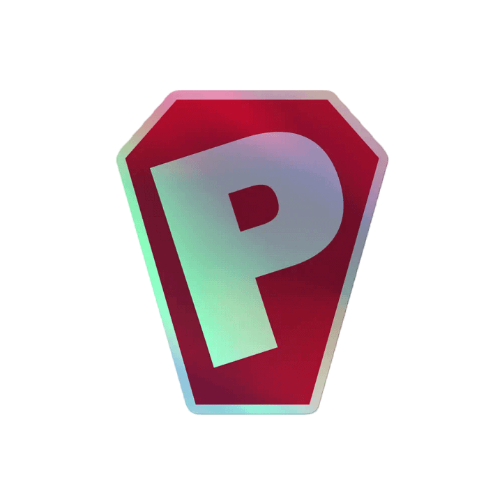 P Coffin Sticker product image (2)