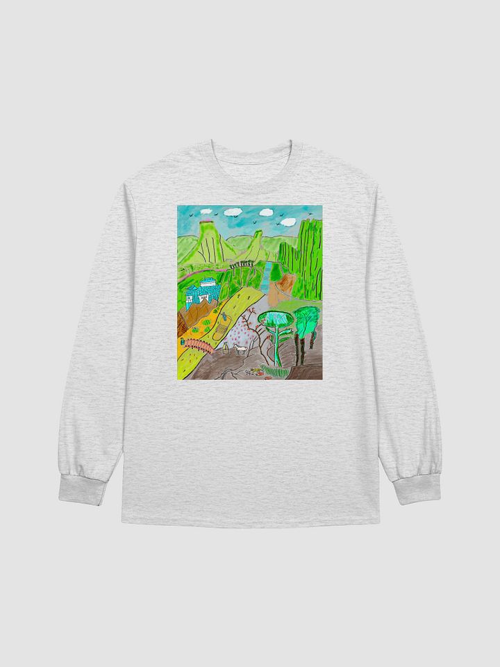 Gildan Ultra Cotton Long Sleeve T-Shirt： ancient life product image (1)