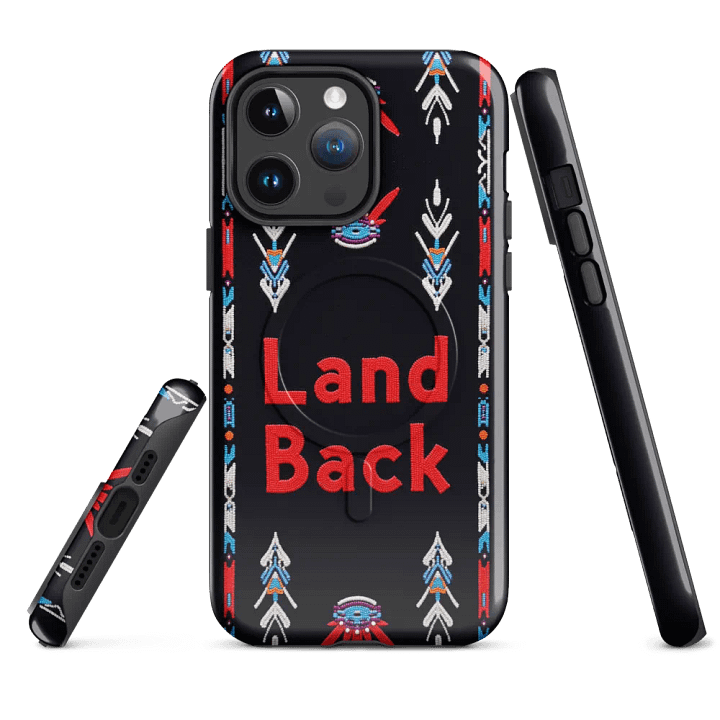 Land Back Indigenous iPhone® Tough Case product image (4)