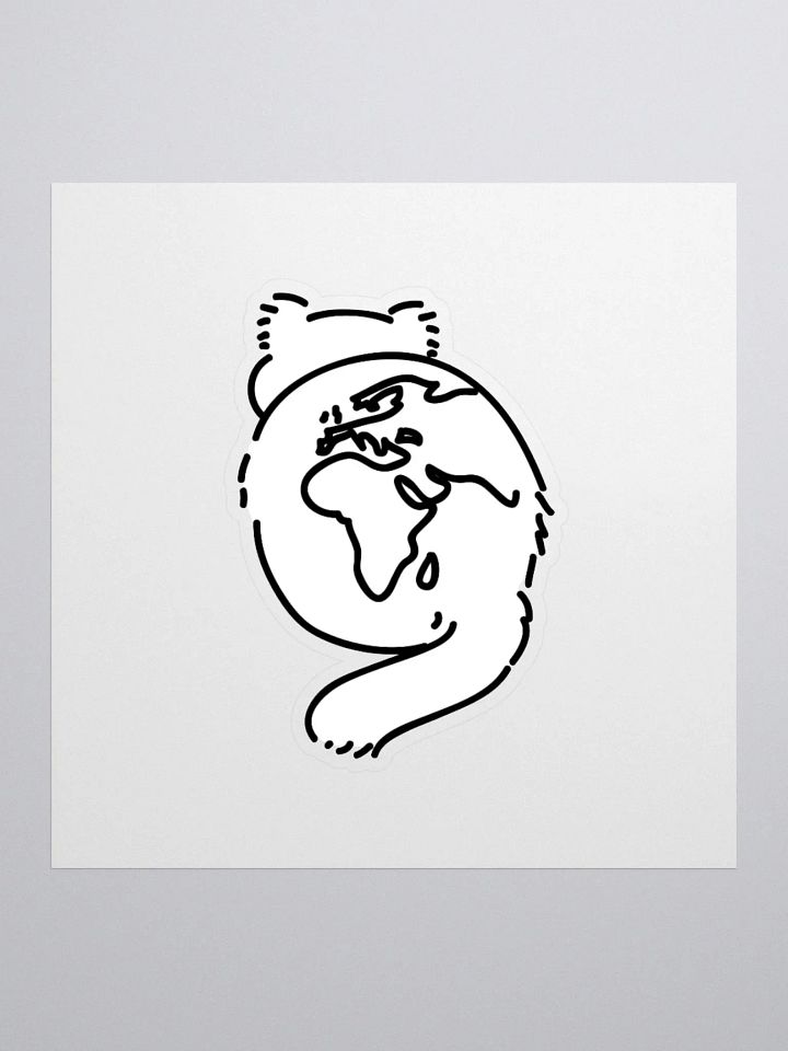 Planet Manul Africa & Europe - Sticker product image (1)