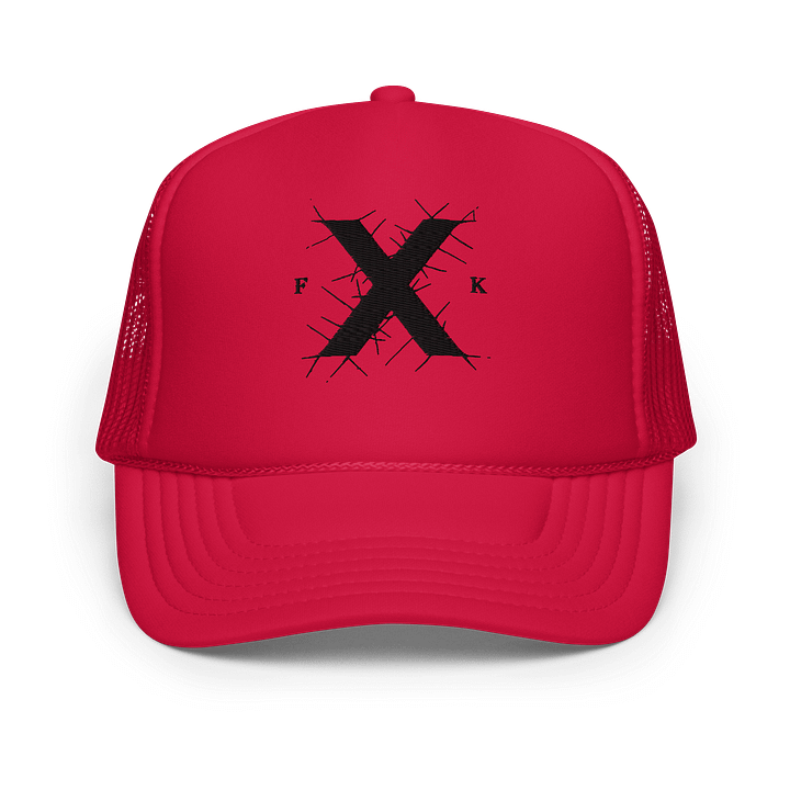 Fetish X Killer F.X.K. Stitch X Logo Foam Trucker Hat product image (18)