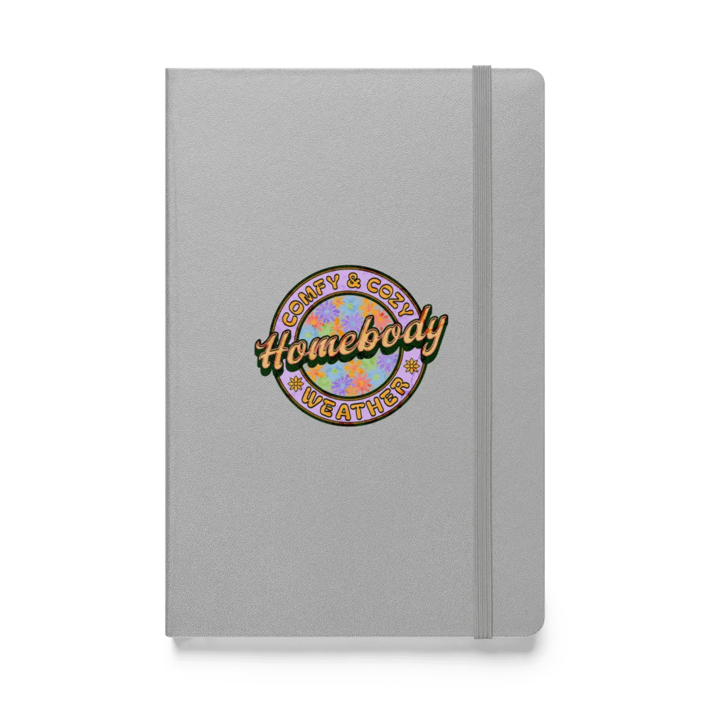 Homebody Comfy And Cozy Weather Retro Floral Hardcover Journal product image (1)