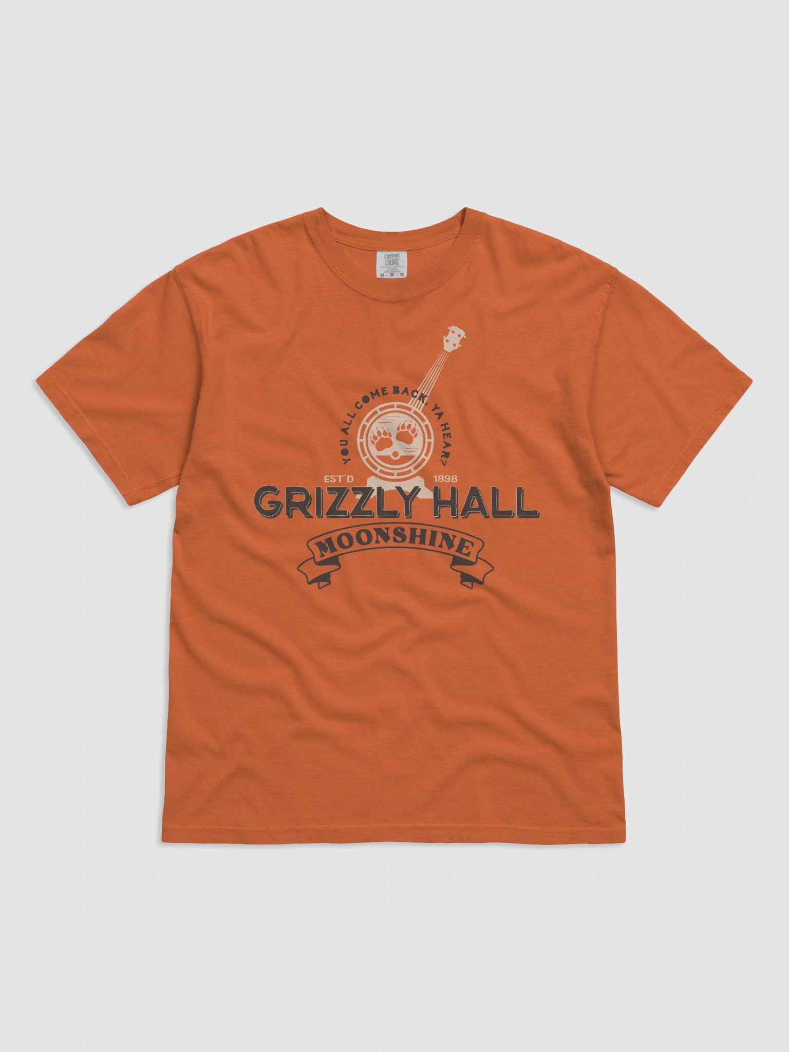 Grizzly Hall Moonshine T-Shirt for Adults product image (1)
