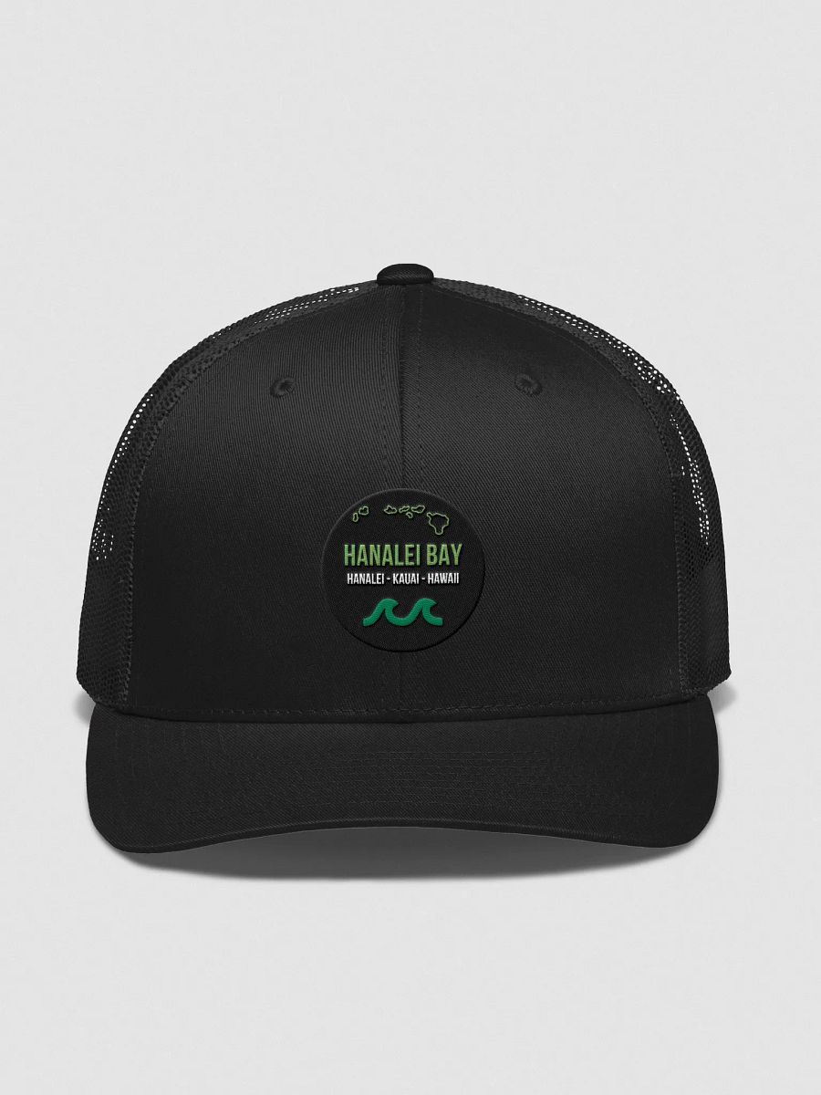 Hanalei Bay - Kauai, Hawaii - Garden Isle Green Trucker Hat product image (5)