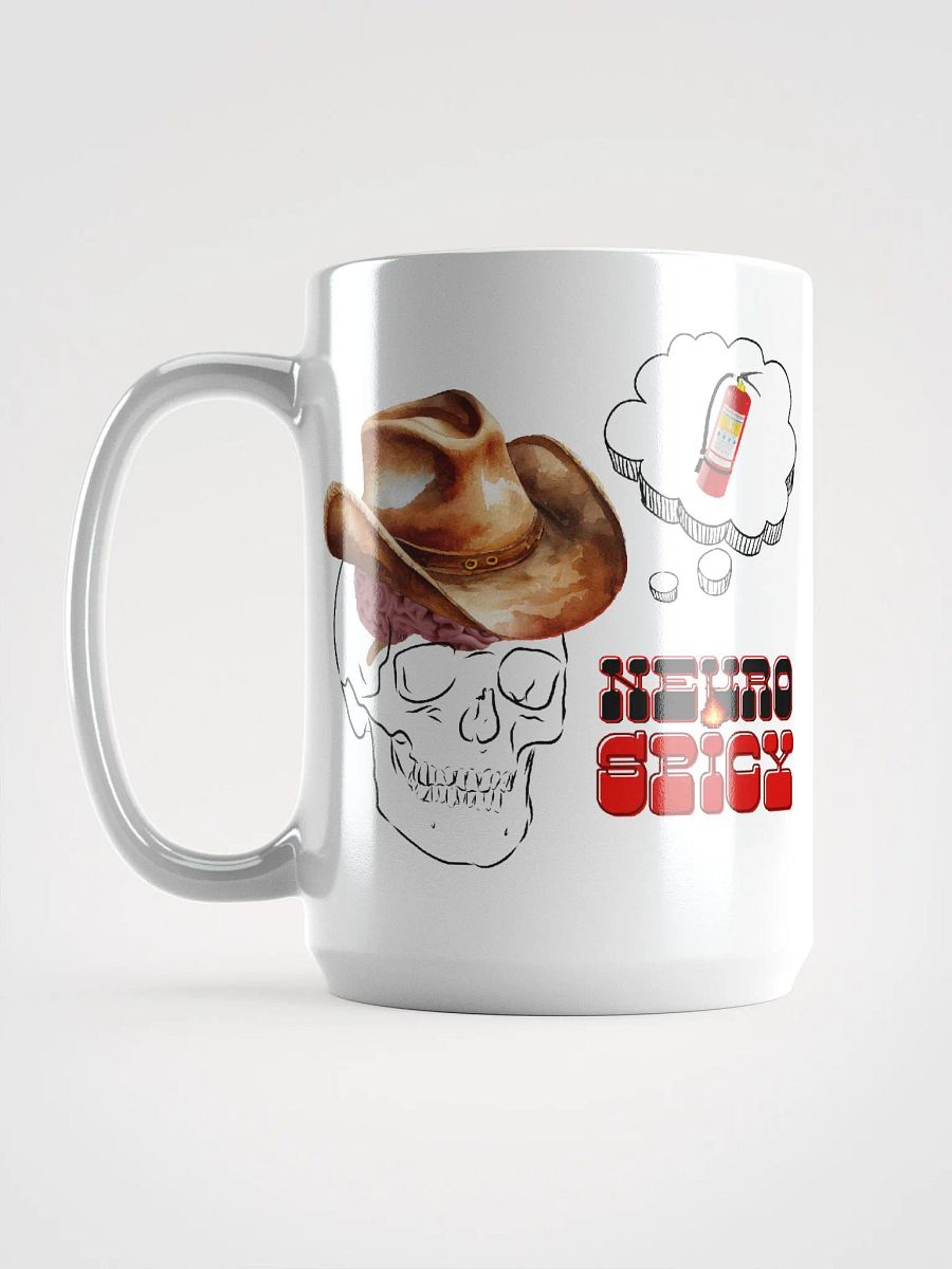 NEUROSPICY white glossy mug product image (4)