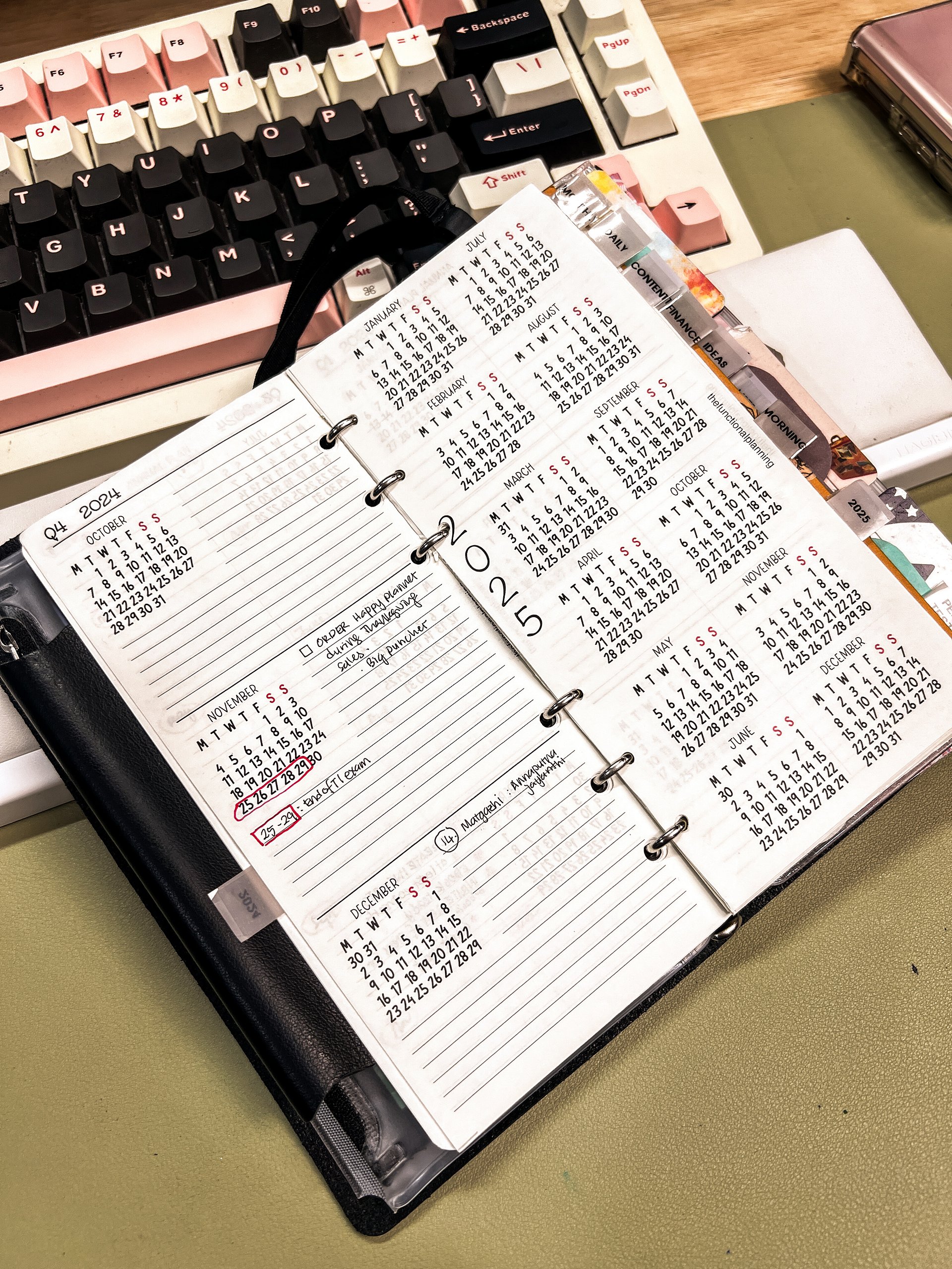 Quarterly Calendar - Narrow Size product image (2)