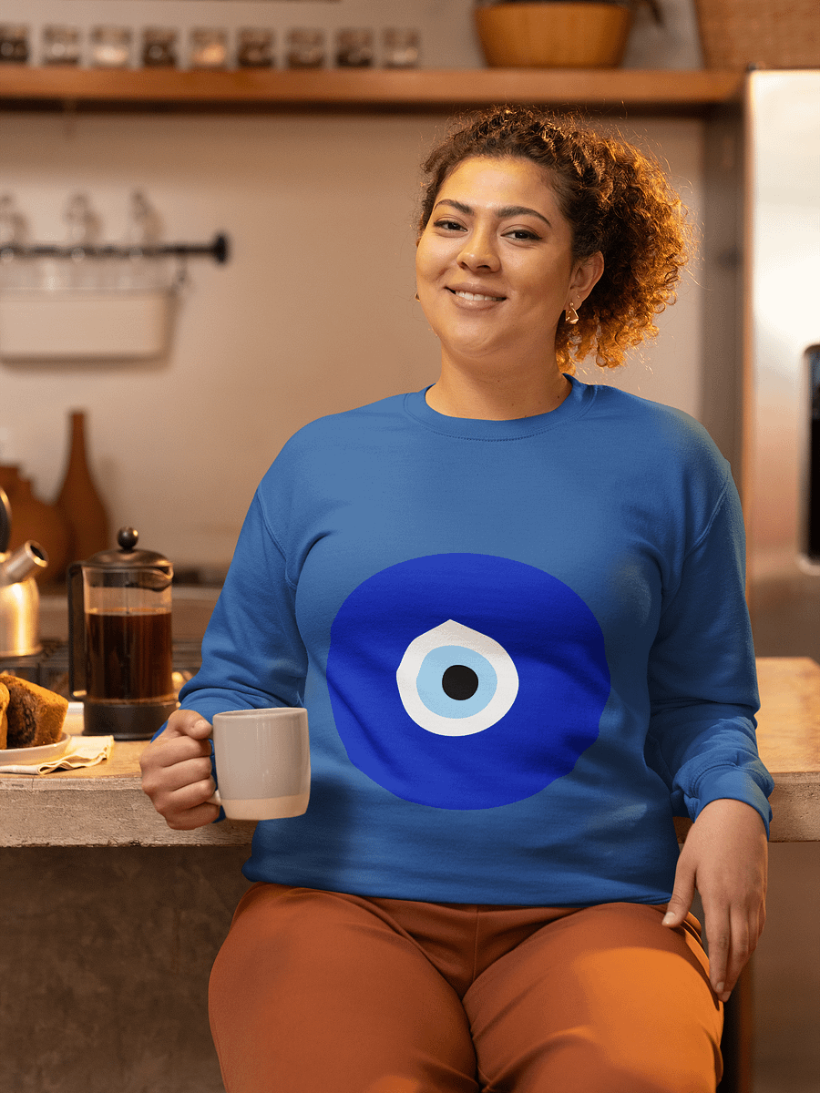 Nazar Mati Printed Classic Sweatshirt product image (1)