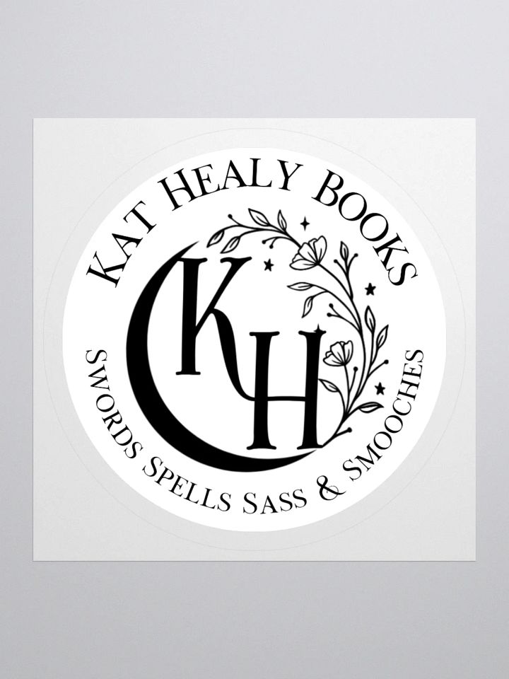 Kat Healy Books Slogan Sticker product image (3)