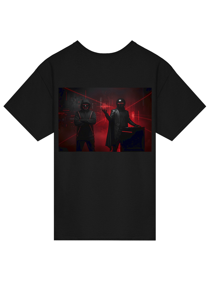 J Christopher Duality Art - Heavyweight T-Shirt - Black product image (2)