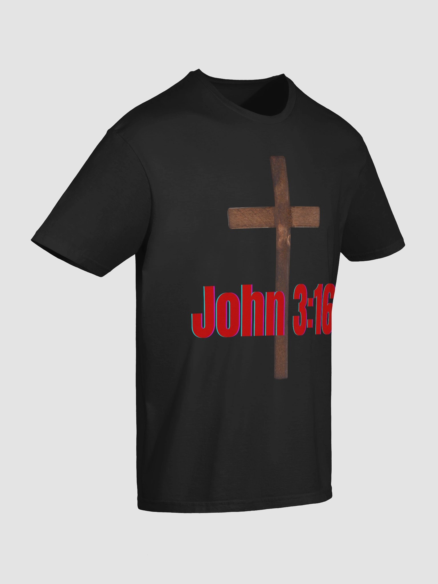 ✝️ John 3:16 Cross Tee – Bold Faith. Eternal Truth. product image (10)