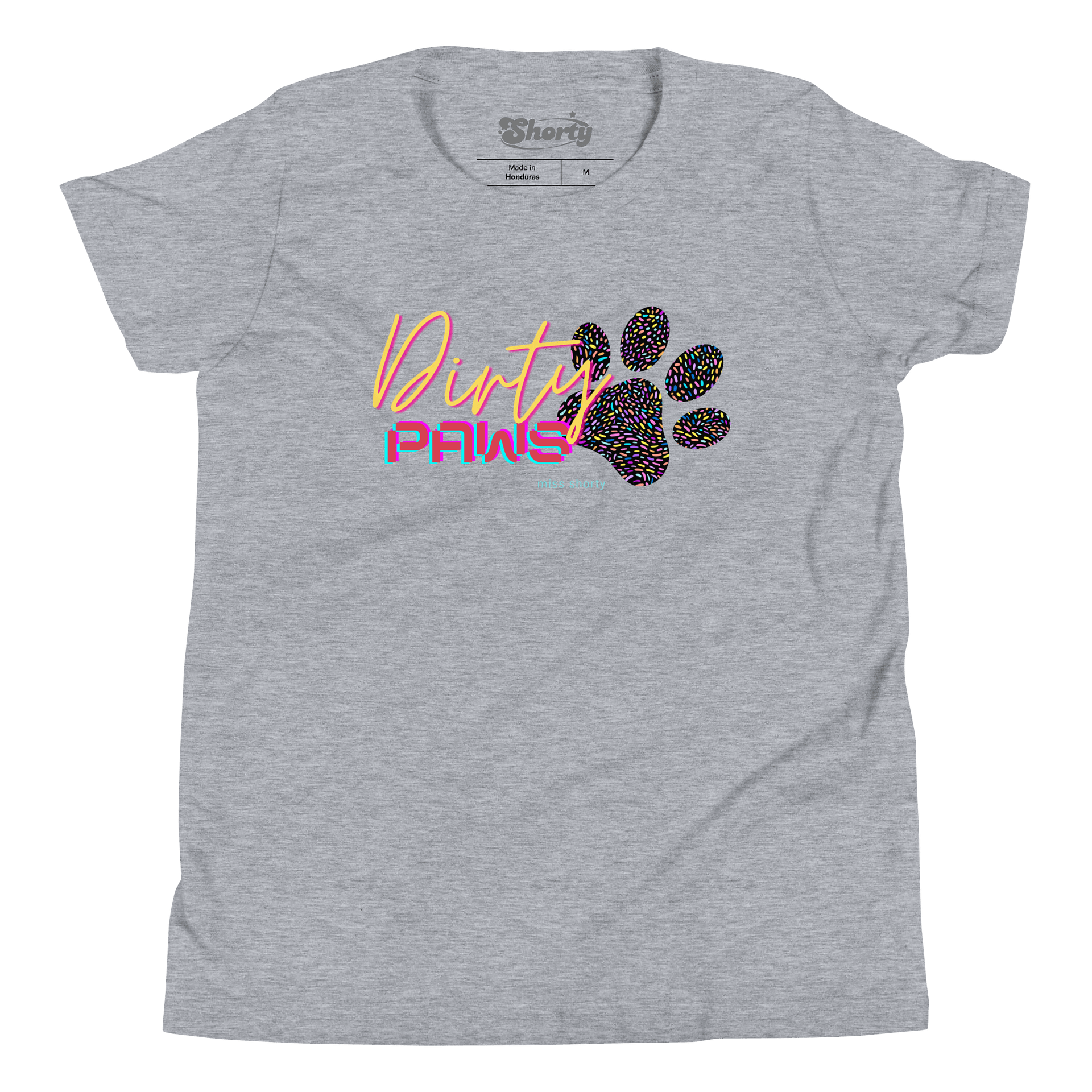 Dirty Paws Tee - Pink Youth product image (4)