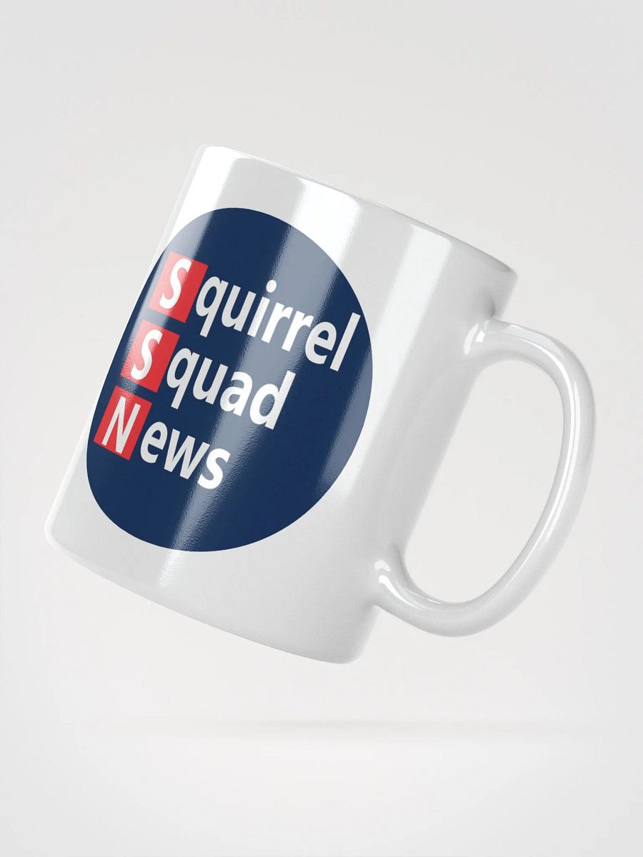 2D SSN Logo - White Glossy Mug Left Handed product image (4)