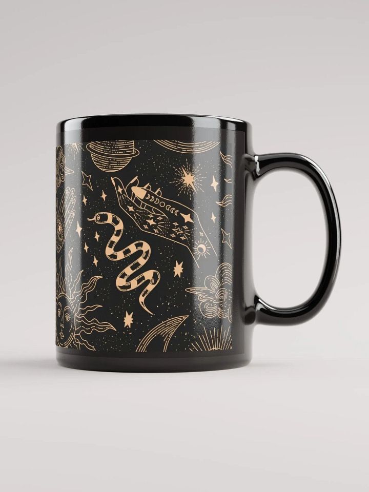 Vintage Black & Gold Celestial Mug product image (1)