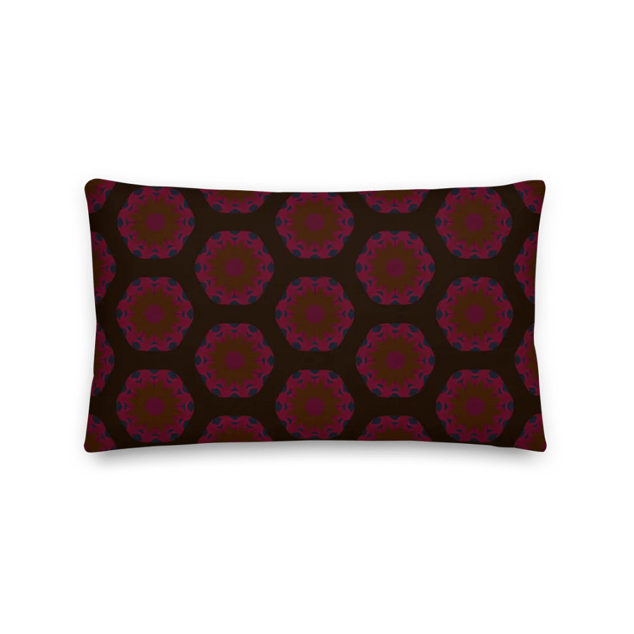Symmetrical Serenity Premium Throw Pillow product image (2)