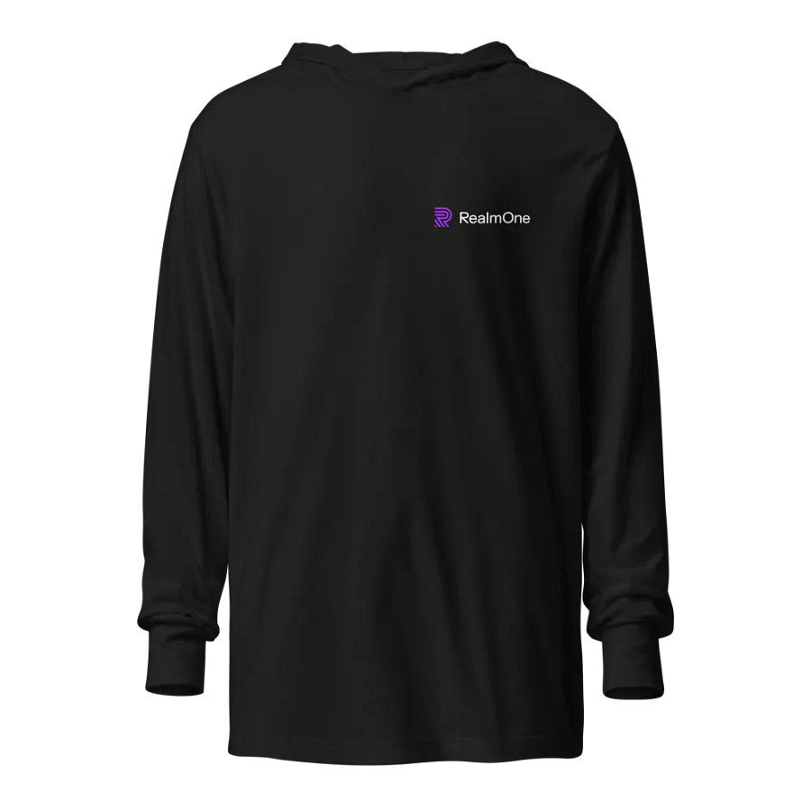 RO Bella + Canvas Long Sleeve Hooded Tee (BACK TAGLINE) product image (1)