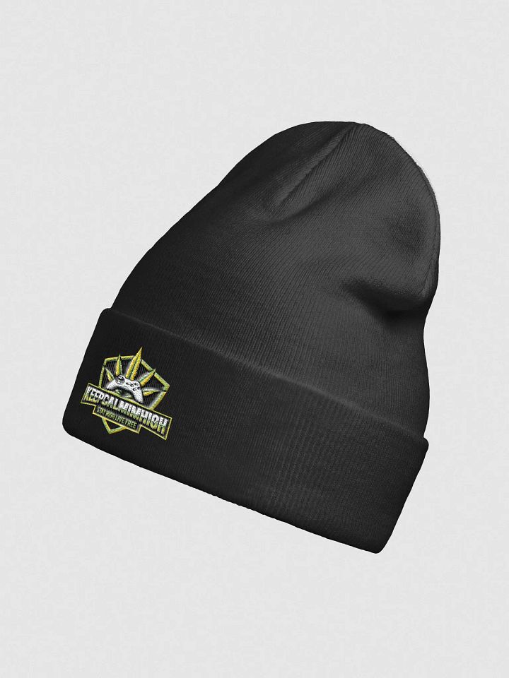black keep beenie product image (2)