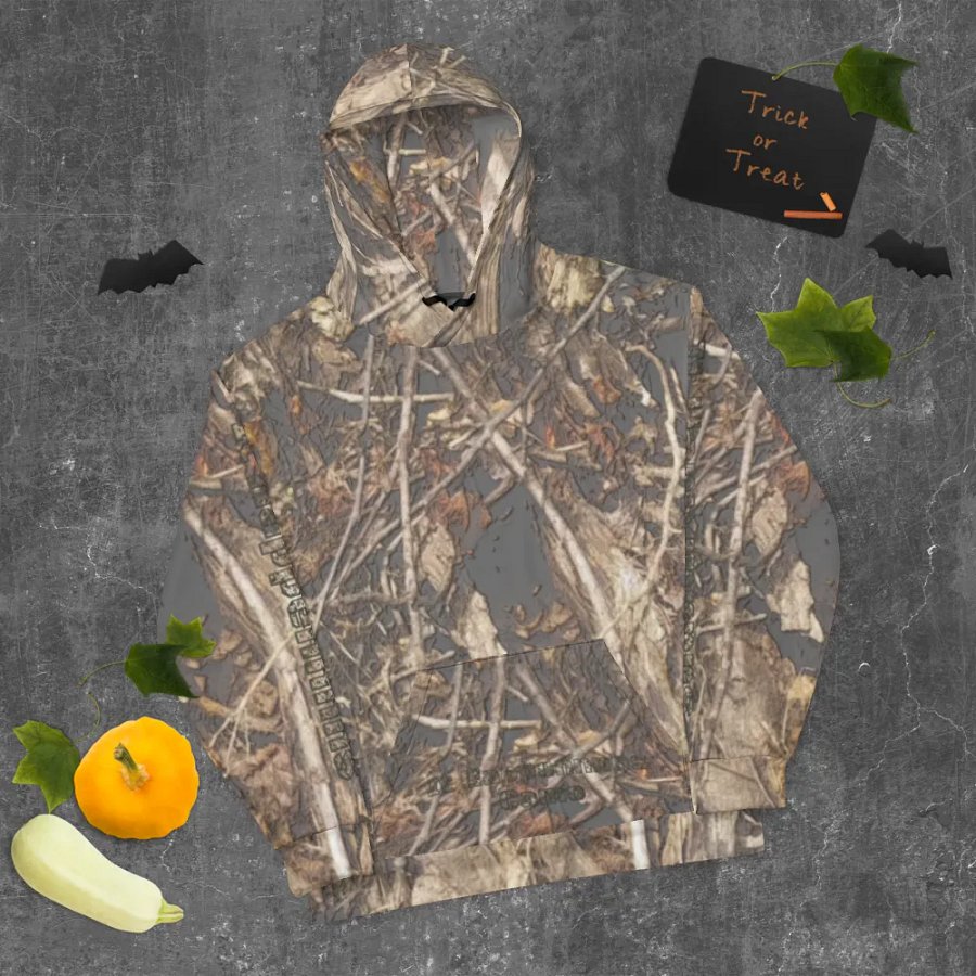 Recycled Unisex Hoodie - Dead Split - It Happennnns Camo product image (9)