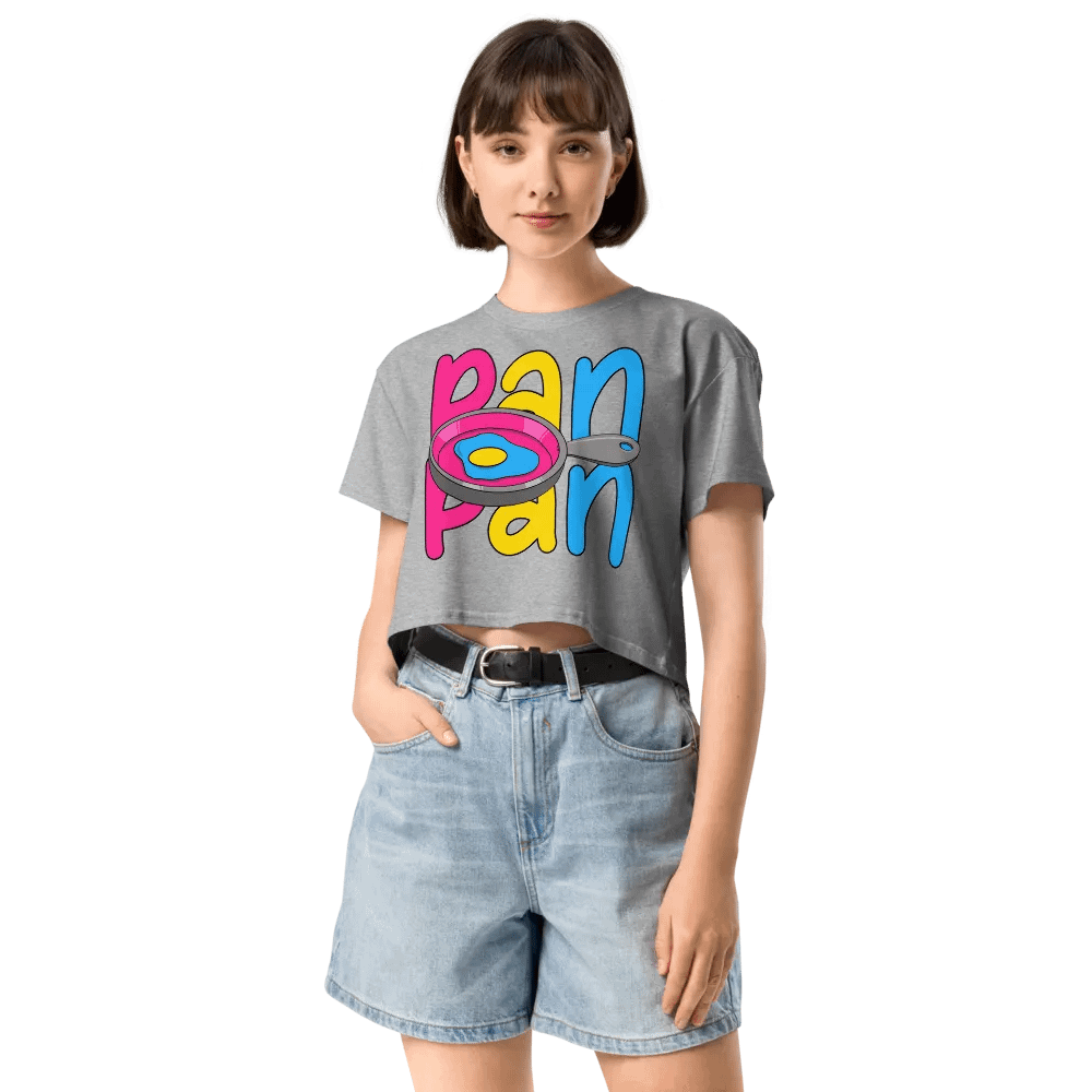 Pan Pan Short Sleeve Crop Top product image (12)