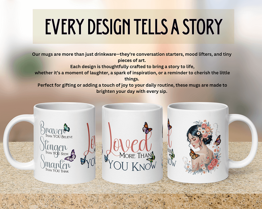 You Are Loved Floral Mug product image (1)