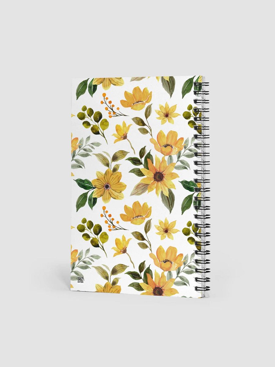 Sunflower Serenade Spiral Notebook product image (2)